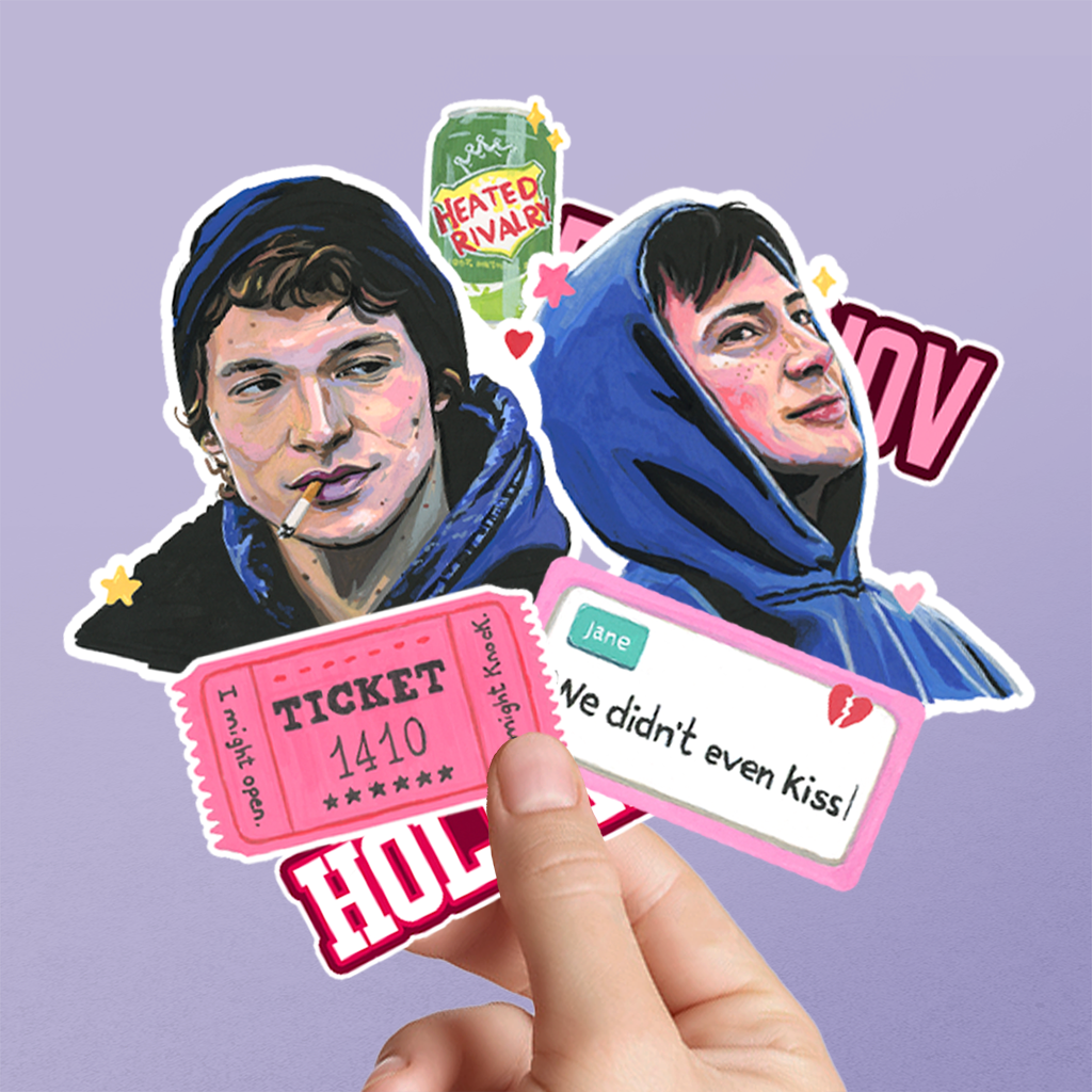 Heated Rivalry Sticker Pack