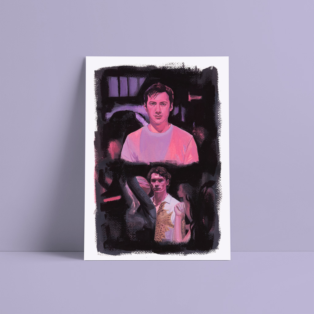 Heated Rivalry Original Paintings